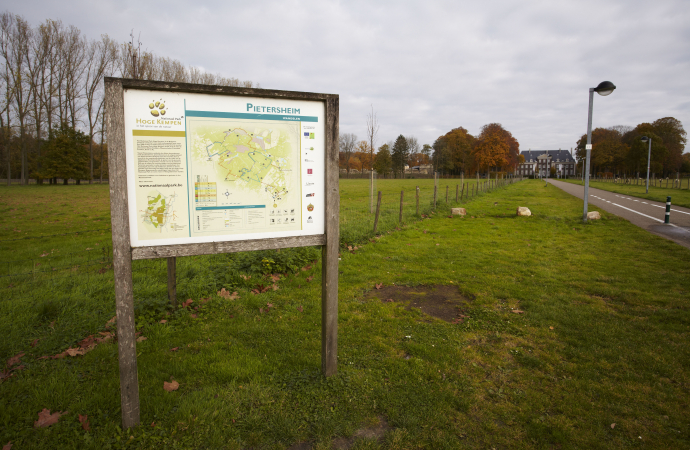 Pietersheim doet dienst al een van de toegangspoorten tot het Nationaal Park Hoge Kempen. (Foto: Kris Vandevorst, OE)
