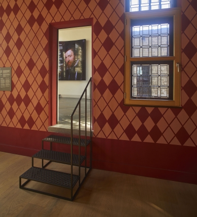 In de historische kamers van de burcht wordt het verhaal van Antwerpen verteld. (Foto: Kris Vandevorst, OE)